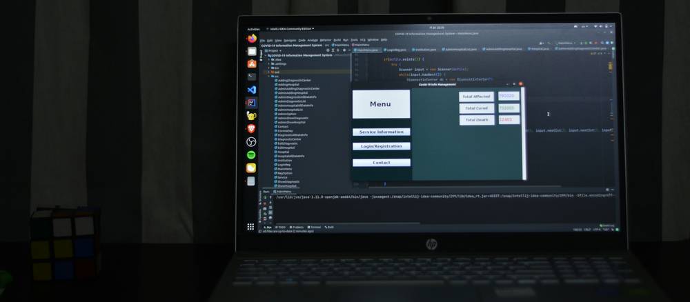 A modern workspace with a laptop and code editor open, illustrating live Markdown editing and preview